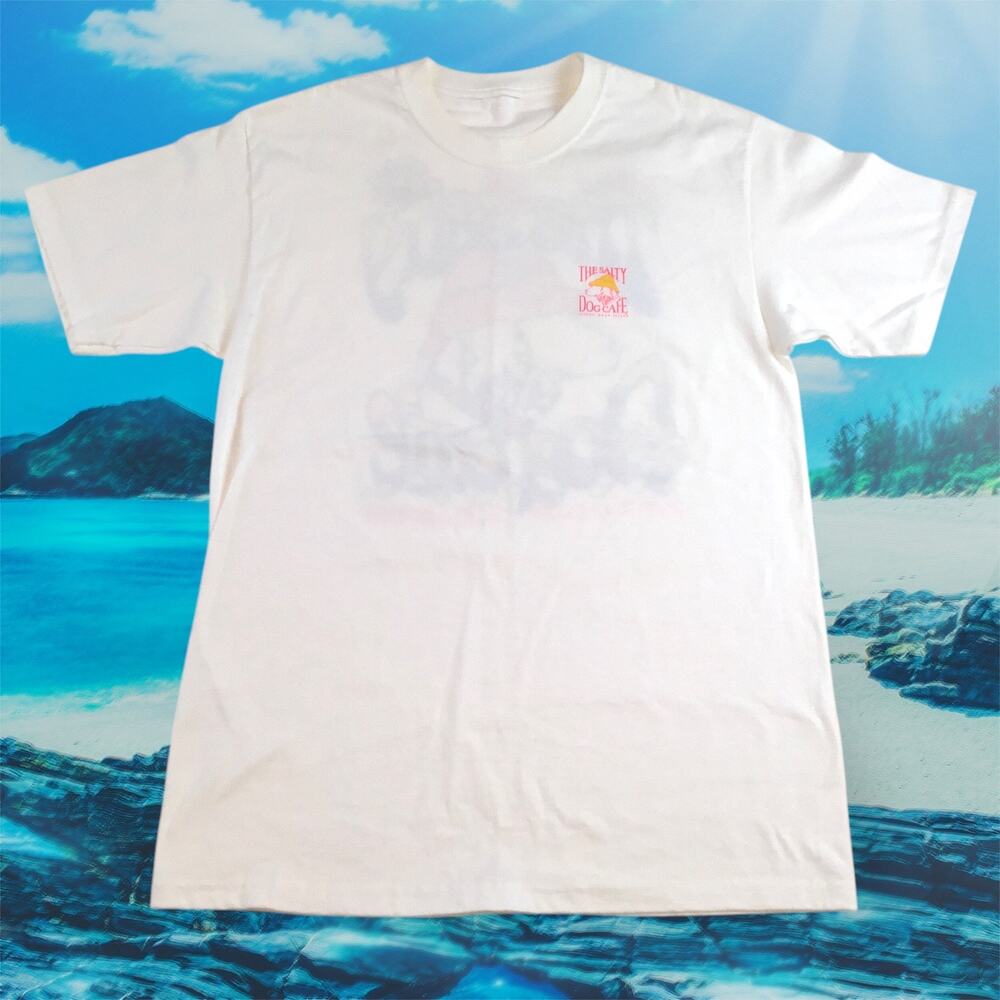 Salty Dog Cafe T-Shirt Vintage Hippie Peace Colorful Size M